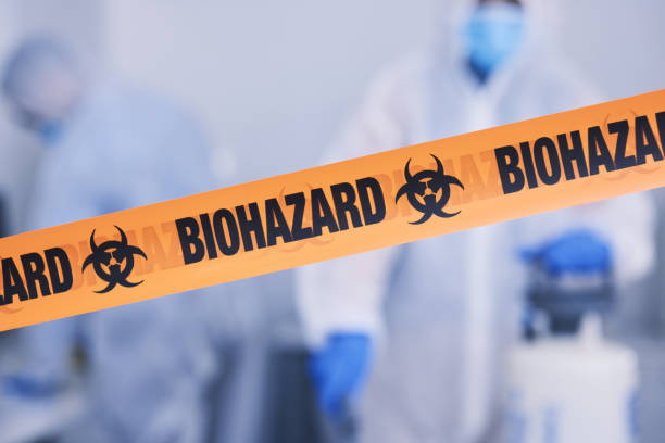 Professional Blood Cleanup technician working in Pembroke, MA